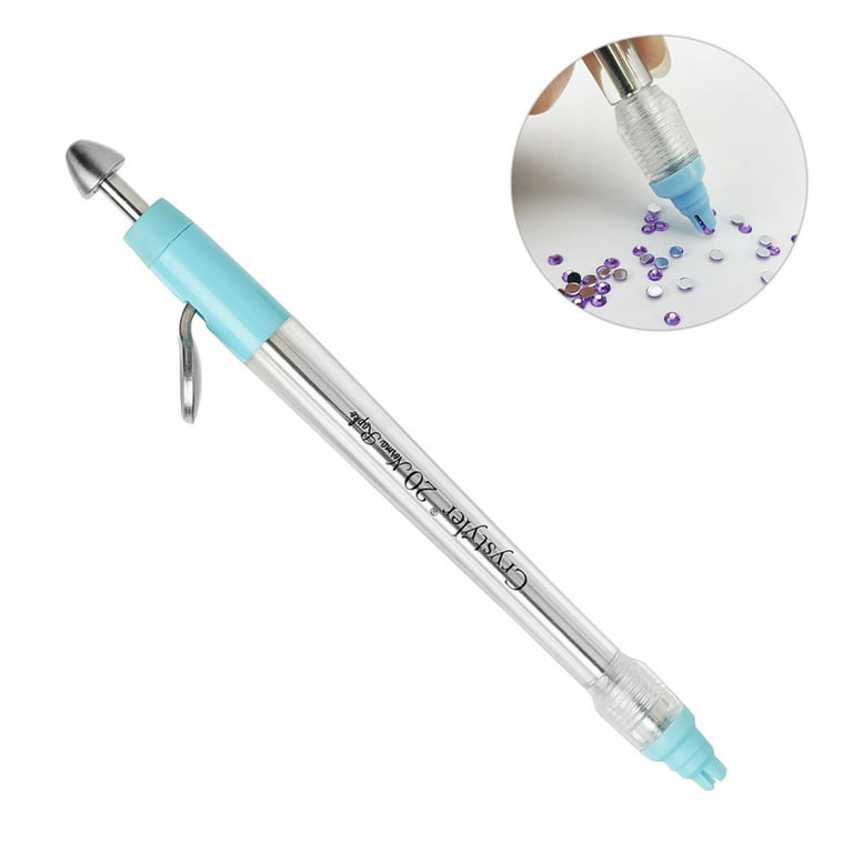 Rhinestone Picker Stippling Pen, 5D DIY Diamond Painting Rotary  Automatic Square/Round Drill Pen, Rhinestone Gems Crystals Jewel Pickers  Accessories : Arts, Crafts & Sewing