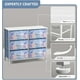 thumbnail image 4 of Songqin Dresser with 6 Drawers Fabric Storage Tower Organizer – Steel Frame, Wood Top, Easy Pull Bins for Bedroom, Closet, Hallway, Office-Blue Tie Dye, 4 of 12