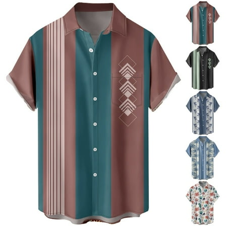 

Mens Kids Summer Beach Tops Shirt Tropical Basic Blouses Sizes Kids-Adult Unisex