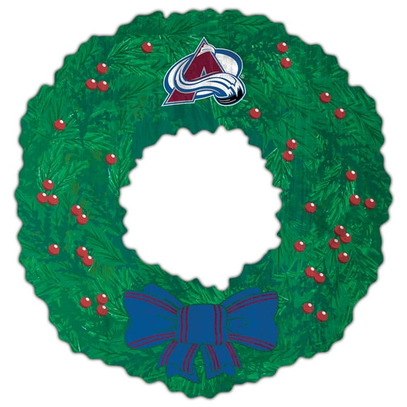 Colorado Avalanche 16'' Team Wreath Sign