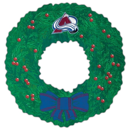 Colorado Avalanche 16 Team Wreath Sign