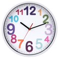 thumbnail image 1 of Reloj de pared CARELAND de 30 cm, silencioso, no hace tictac, funciona con pilas, 1 of 6