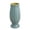 Green, variant on Plant pots Roman Style Plastic Decorative Vase Shatterproof Classical Column Flower Pot with Hemp Rope Unbreakable Origami Vase for Living Room Mantel Home Decor for Indoor Outdoor