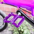 thumbnail image 4 of Pedal plano antideslizante bicicleta Extra ancho para Púrpura Sunnimix Pedales de bicicleta, 4 of 4
