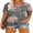 Floral, variant on Womens Plus Size Floral Tops 3x Henley Shirts Buttons Up Short Sleeve Tees Grey Crewneck Summer T-shirts For Women Casual Tunics 3XL 20W 22W