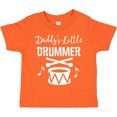 thumbnail image 3 of Inktastic Daddys Little Drummer Childs Music Gift Boys or Girls Toddler T-Shirt, 3 of 5