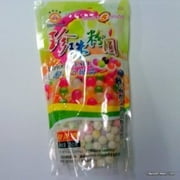 NineChef Bundle - WuFuYuan - Tapioca Pearl Multi-Color 8.8 Oz / 250 G (Pack of 4)