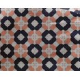 thumbnail image 4 of oneOone Georgette Viscose Navy Blue Fabric Floral Block Craft Projects Decor Fabric Printed By The Yard 42 Inch Wide, 4 of 4