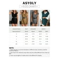 thumbnail image 2 of Asyoly Women's Sleeveless Knitted Sweater Vest Casual Solid Color V Neck Pullover Sweater Knitwear Vest, 2 of 6