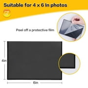 Magnetic Picture Frames 12 Packs-Fridge Magnetic Photo Frames-Holds 4 x 6 Inches Photos,Black