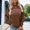 Brown, variant on Christian Sweatshirts for Women Religious Faith Letter Print Long Sleeve Tunic Tops Inspirational Cozy Casual Loose Blouses Beige S