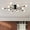 Gold/Black/10-lights, variant on Garwarm Semi Flush Mount Ceiling Light, 10-Light Modern Sputnik Chandelier Industrial Ceiling Lamp for Kitchen Dining Room Living Room Bedroom Foyer Lighting Fixture
