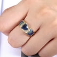 thumbnail image 2 of Z.LP Jewelry Gold Ring , Opal and Diamond Accents for Women,Size: 9, 2 of 7
