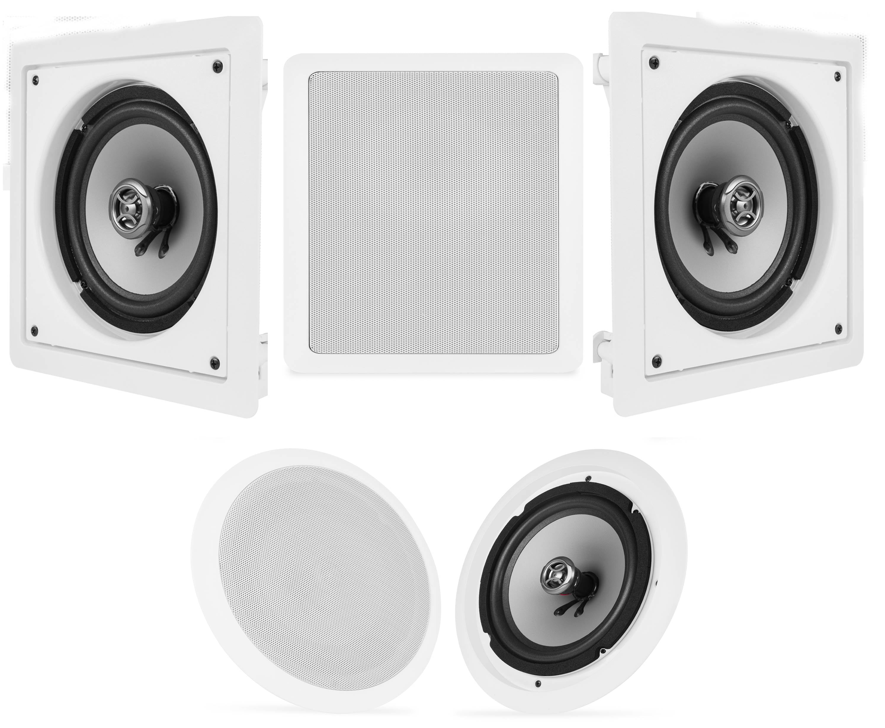 Vm Audio 6 5 Shaker Series In Wall In Ceiling Home Theater