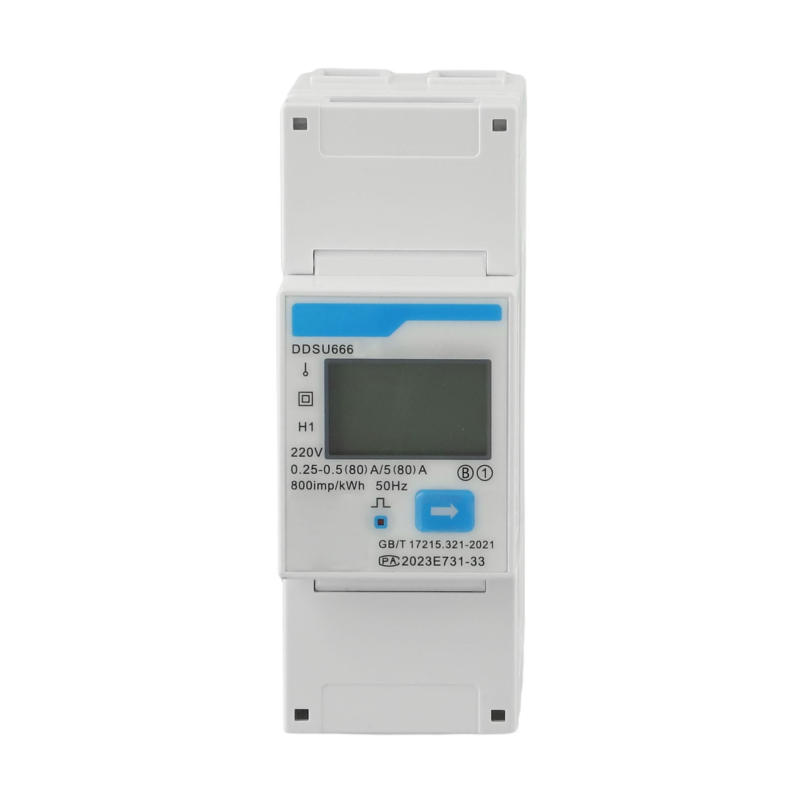 Goodhd Ddsu666 Electricity Meter Single Phase Rail Din Rs485 For Smart Energy Power
