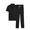 Black, variant on Men's Summer Suits Casual Business Jacket With Jacquard Texture For Daily Wear Comfortable Lightweight Breathable Fashion Outfit Mens Suit Set Mens Tall Suits Prom Suits Complete Tuxedo for Men Mens