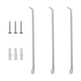 thumbnail image 3 of 3 Pack 17 Inch Support Brackets for Wire Shelving Closet Shelf Brackets, 3 of 8