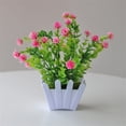 thumbnail image 2 of Artificial Potted Flowers Fake False Plants Outdoor Garden Home In Pot Decor, 2 of 5