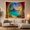 Tropical Archway, variant on Viewed Through Smooth with Architectural Archway Serves Framing, Mystical Fantasy for Space Lovers, Galaxy Room Decor, Mother'S Day Gift, Tapestry Wall Hanging for Bedroom and Dorm
