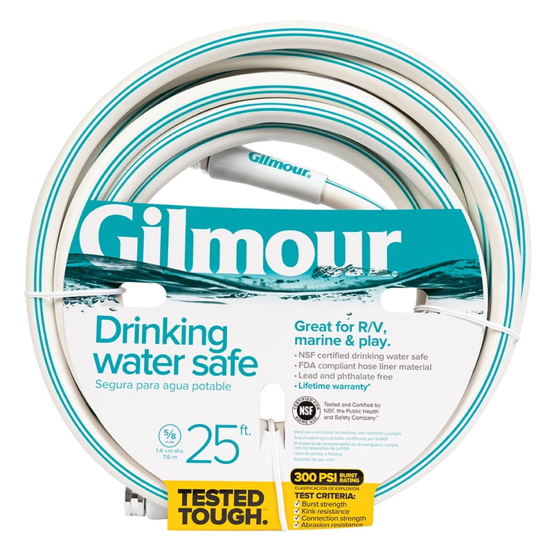 Gilmour Marine and Recreation Drinking Water Safe 1/2 Inch X 50 Feet Other Yard for sale online 