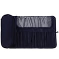 thumbnail image 1 of Shisuyan Makeup Rolling Case Blue Polyester 1Pack Travel Convenience, 1 of 8