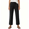 thumbnail image 6 of UKHCCC Women's Cargo Pants Elastic Waist Button Detail Multi-Pockets Quick Dry Outdoor Hiking Jogger Straight Leg Lightweight Travel Casual S-2XL, 6 of 9