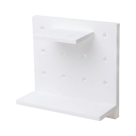 Hole Board Decorative Storage Rack Pegboard Wall Shelf
