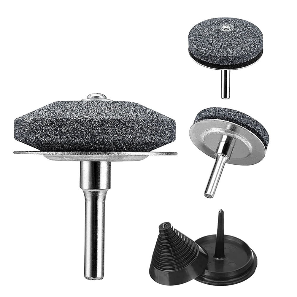 Lawn Mowers Blade Sharpener Drill Attachment Sharpening Kit Lawnmower