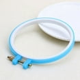 thumbnail image 4 of Farfi Plastic Cross Stitch Machine Adjustable Embroidery Hoop Ring Sewing 13-27.5cm (27.5cm), 4 of 12