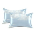 thumbnail image 2 of Fluffy Clouds Satin Pillowcase 20''x30'' Double-Sided Print Soft Wrinkle Resistant, 2 of 9