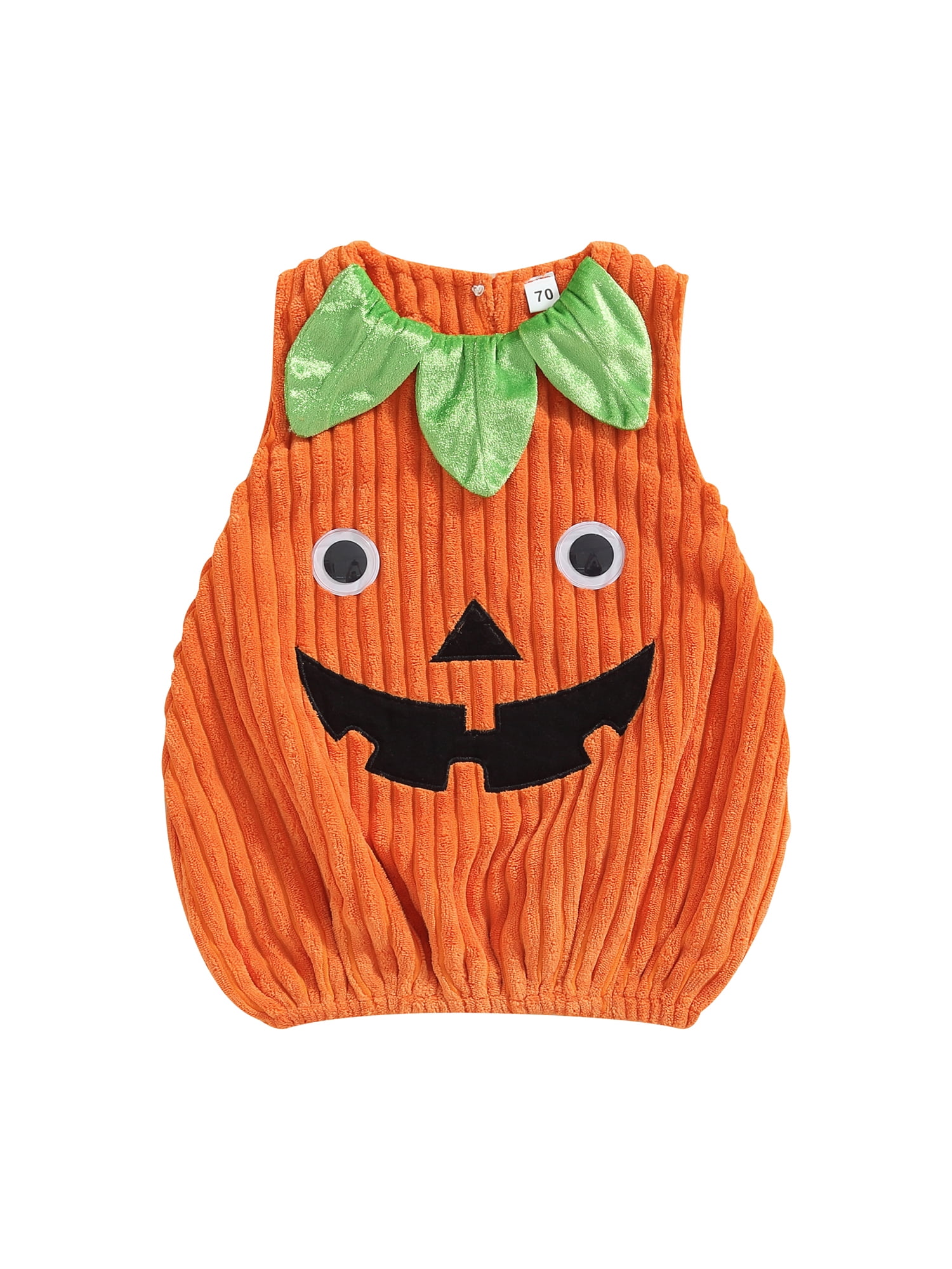 kapitalisme straal Klaar Genuiskids Infant Baby Boy Girl Halloween Pumpkin Tops Costume with Funny  Expression Bright Colors Holiday Clothing Photography Props Romper -  Walmart.com