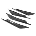 thumbnail image 3 of Spoiler Panel Front Bumper Lip Front Bumper Splitter Body Spoiler 4pcs Car Universal Front Blade Bumper Lip Splitter Deflector Spoiler Panel Replacement, 3 of 8