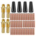 thumbnail image 1 of 50PCS Flux Core Gasless Nozzle Tips Kit KP1939-1, 0.030In & 0.035In Contact Tips Gas Diffusers Mig Welding Accessory, 1 of 5