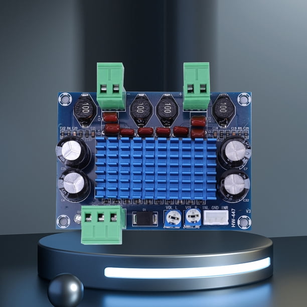 Módulo de placa amplificadora receptor de Audio de 2x120 W, piezas enchufables TPA3116, entrada DC8-28V