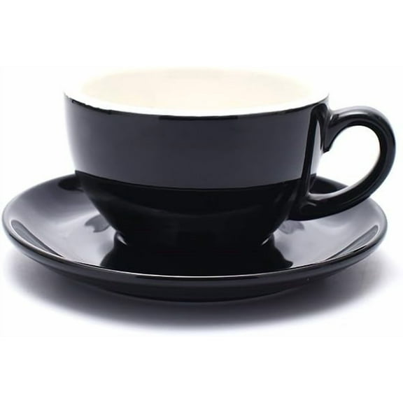 Cappuccino Barista Latte Art Cup and Saucer New Bone China for Coffee Shop