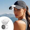 thumbnail image 4 of Tunhigl Clip-On Hat Fan, 3-Speed Wearable Portable Fan, Lightweight Hands-Free Fan for Outdoor Work, Sports, Festivals, Golf, Hiking & Fishing, 4 of 5