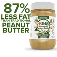 thumbnail image 2 of PB&Me USDA Organic Powdered Peanut Butter, Keto Snack, Gluten Free, Plant Protein, No Sugar Added, 16 Ounce, 2 of 5