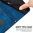 thumbnail image 6 of Nalacover for iPhone 15 Pro Max Wallet Case, with Card Slots Cash Holder Magnetic Closure Case, Premium PU Leather + TPU Shockproof Kickstand Flip Folio Cover for iPhone 15 Pro Max,Blue, 6 of 10