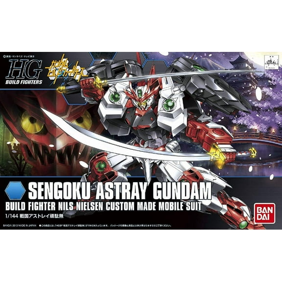 Bandai Hobby - Gundam Build Fighters #07 Sengoku Astray Gundam HGBF 1/144 Model Kit