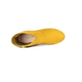thumbnail image 4 of Unique Bargains Women's Slip on Zip Round Toe Heel Ankle Boots Yellow (Size 8), 4 of 7