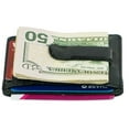 thumbnail image 3 of Bullz Leather Front Pocket Slim Metal Money Clip Wallet Card Holder with card ID Case, 3 of 5