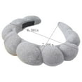 thumbnail image 3 of Skincare Headbands for Women,Headband for Washing Face,Spa Headband for Women Sponge Headband for Washing Face Clouds Soft Hairband Makeup Headbands for Women Girls Shower Makeup Skincare, 3 of 8