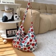 thumbnail image 1 of Bolso bandolera con estampado de leopardo de moda, bolso de compras de hombro de gran capacidad, bolso de lona de moda para mujer, 1 of 6