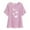 Pink-women's linen tunics, variant on Dazajoo Oversized Linen Shirts for Women Summer Short Sleeve Cotton Blouses Casual Butterfly Print Round Neck Tops,Black,S