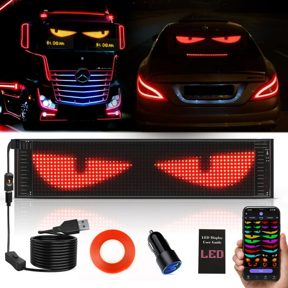 Luz LED para ojos de coche Rayhome Synchronize a todo color