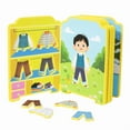 thumbnail image 3 of Quiet Activity Book with Dress-Up Dolls and Stickers, Puzzle Play Book, Fine Motor Skills Development, Educational Learning Book, Travel Activity, Interactive Sticker Toy, 3 of 8