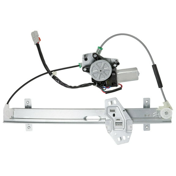 Front Left Driver Side Window Regulator w/ Motor For Honda Civic Coupe 2001 2002 2003 2004 2005 - BuyAutoParts