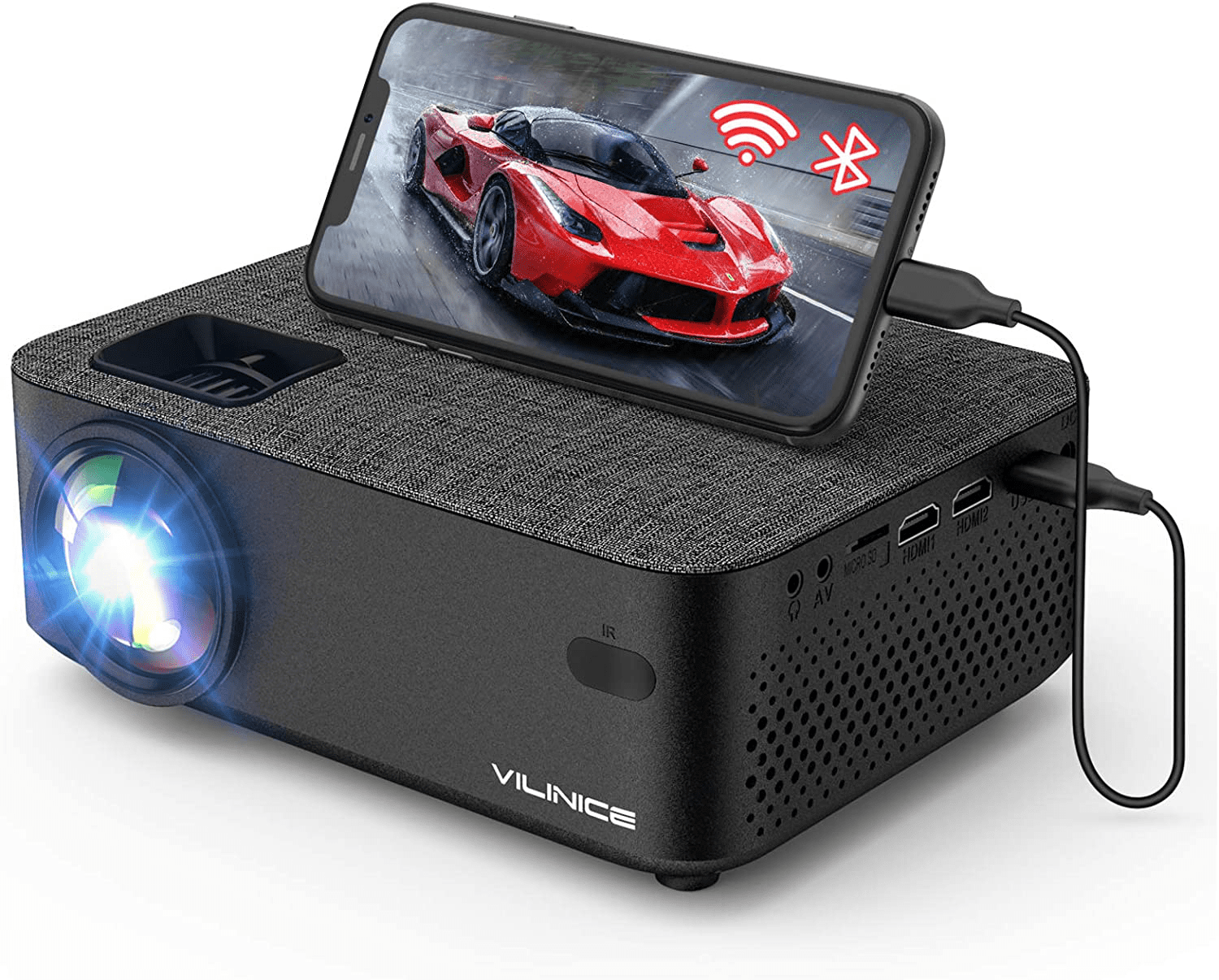 Wifi Projector Vilinice 5000l Mini Bluetooth Movie Projector Portable