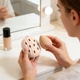 thumbnail image 6 of Makeup Sponge Holder, Silicone Beauty Blender Case with Lid, Shatterproof Ventiled Travel Storage Box for Make Up Sponge, Compact Portable for Cosmetic Puff, 6 of 6