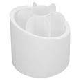 thumbnail image 1 of Pen Holder, 360 Rotating Pen Holder 7 Grid Design Pen Storage Self Adhesion Antiskid Pen Holder White For Office Study, 1 of 8